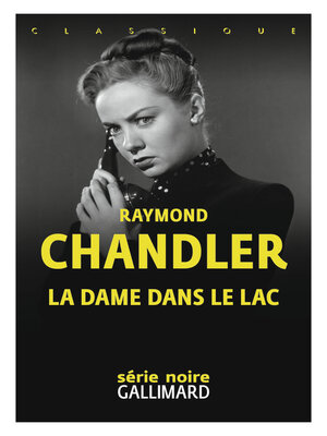 cover image of La dame dans le lac